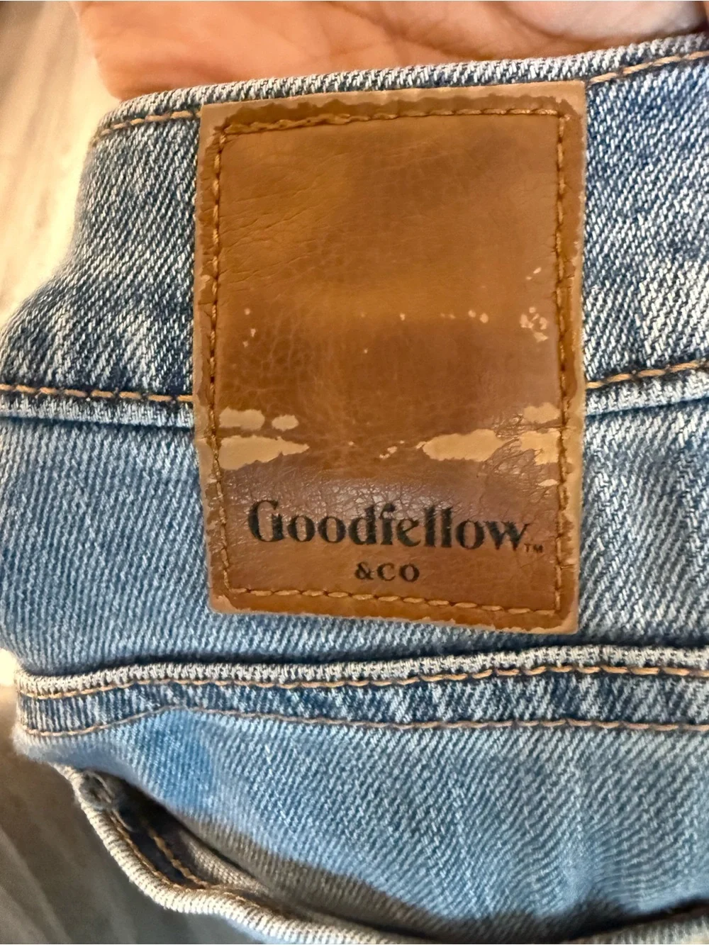 Goodfellow & Co Light Blue Slim Straight Jeans